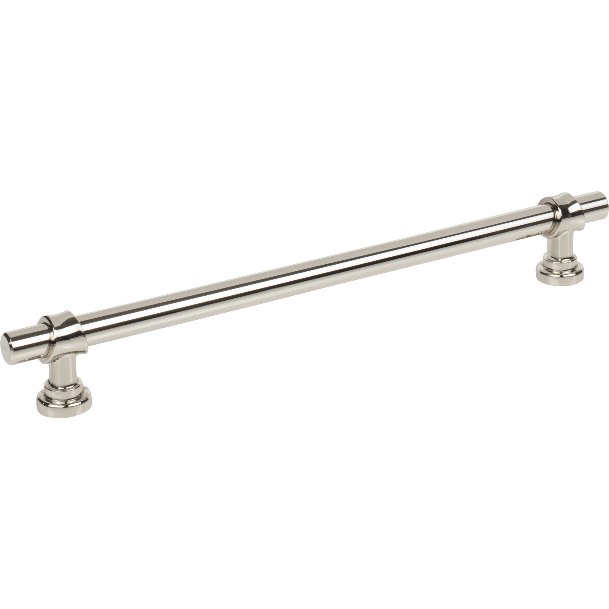 Worldwide Flooring Design Center Bit Pull 8 13/16 Inch (c-c) Polished Nickel Bit Pull 8 13/16 Inch (c-c) Polished Nickel Top Knobs Decorative Hardware