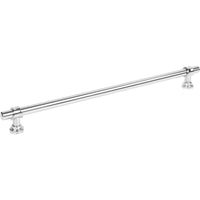 Worldwide Flooring Design Center Bit Pull 12 Inch (c-c) Polished Chrome Bit Pull 12 Inch (c-c) Polished Chrome Top Knobs Decorative Hardware