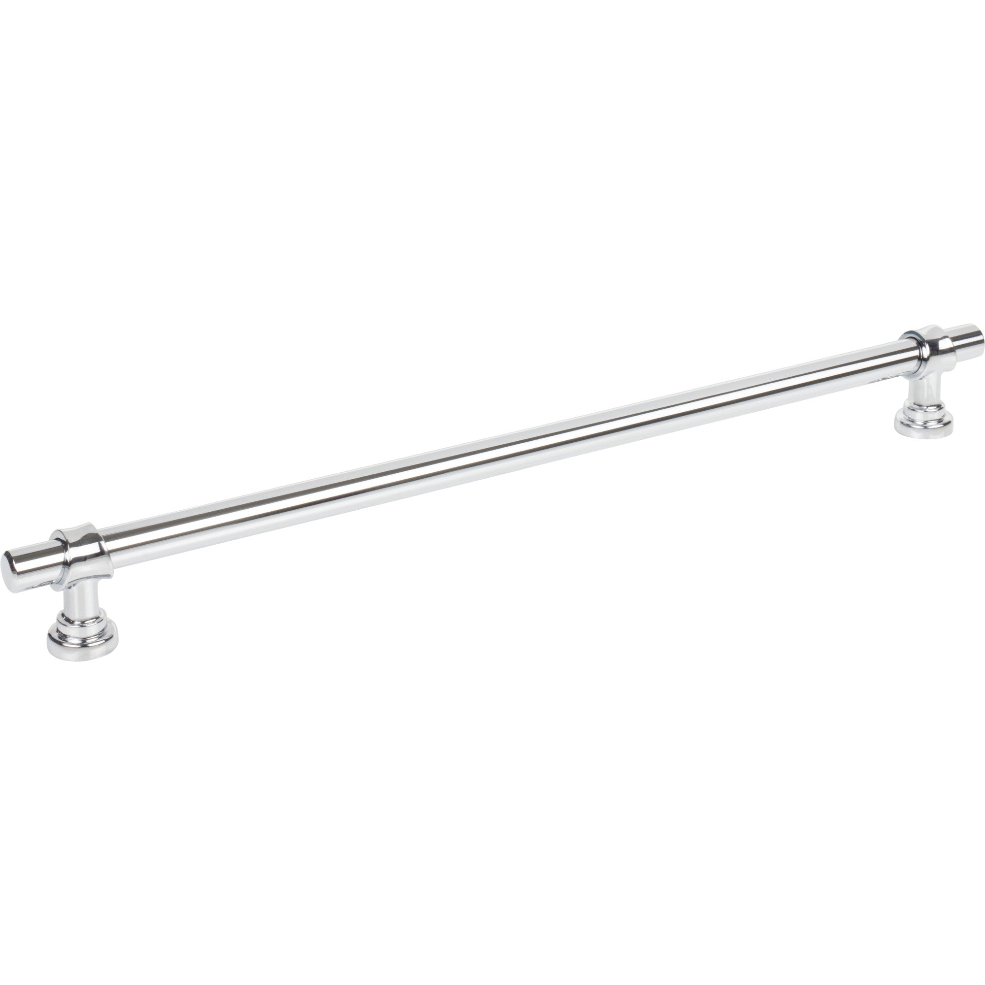 Worldwide Flooring Design Center Bit Pull 12 Inch (c-c) Polished Chrome Bit Pull 12 Inch (c-c) Polished Chrome Top Knobs Decorative Hardware