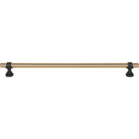 Worldwide Flooring Design Center Bit Pull 12 Inch (c-c) Honey Bronze and Flat Black Bit Pull 12 Inch (c-c) Honey Bronze and Flat Black Top Knobs Decorative Hardware