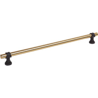 Worldwide Flooring Design Center Bit Pull 12 Inch (c-c) Honey Bronze and Flat Black Bit Pull 12 Inch (c-c) Honey Bronze and Flat Black Top Knobs Decorative Hardware
