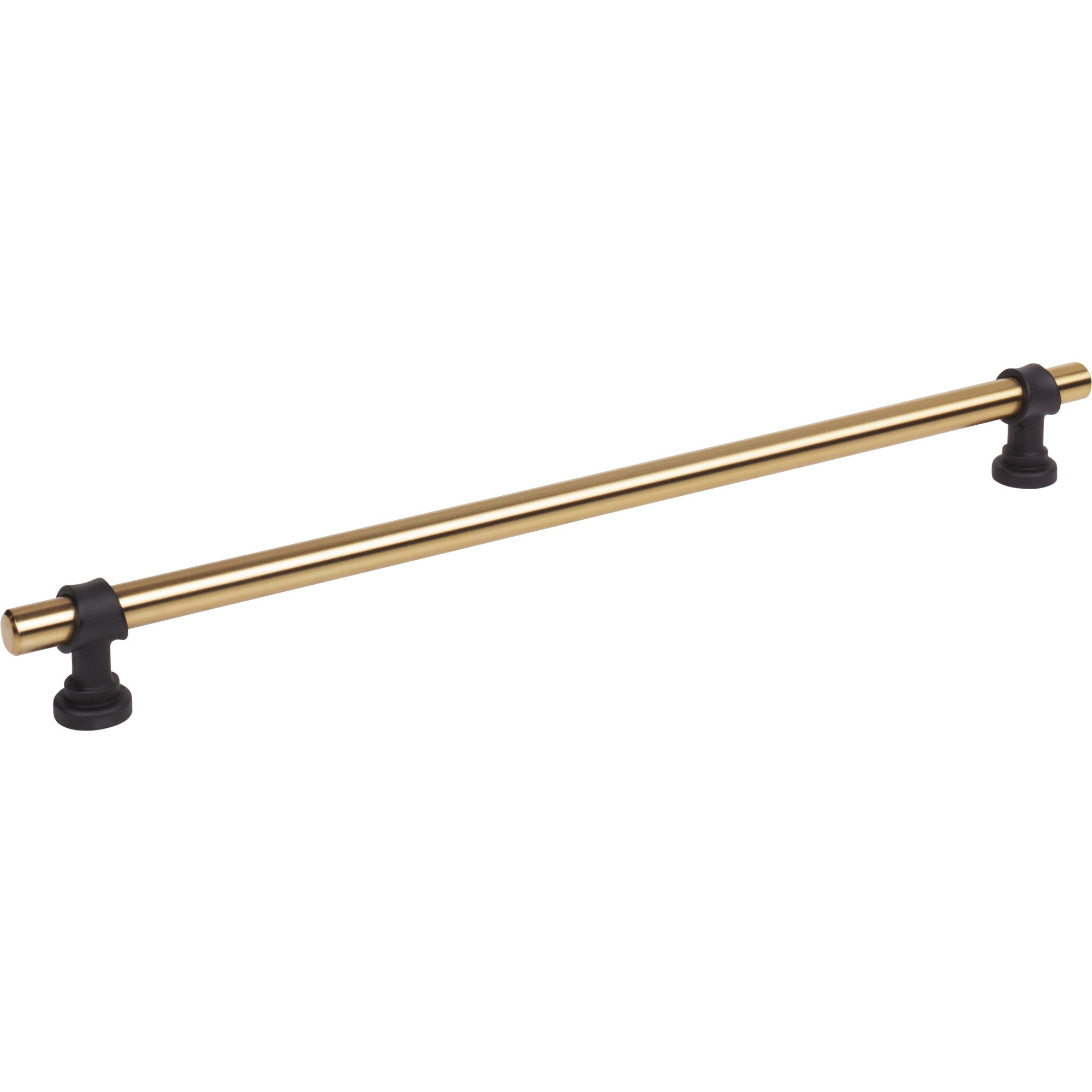 Worldwide Flooring Design Center Bit Pull 12 Inch (c-c) Honey Bronze and Flat Black Bit Pull 12 Inch (c-c) Honey Bronze and Flat Black Top Knobs Decorative Hardware