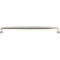Worldwide Flooring Design Center Charlotte Pull 12 Inch (c-c) Polished Nickel Charlotte Pull 12 Inch (c-c) Polished Nickel Top Knobs Decorative Hardware