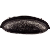 Worldwide Flooring Design Center Somerset Cup Pull 3 Inch (c-c) Black Iron Somerset Cup Pull 3 Inch (c-c) Black Iron Top Knobs Decorative Hardware