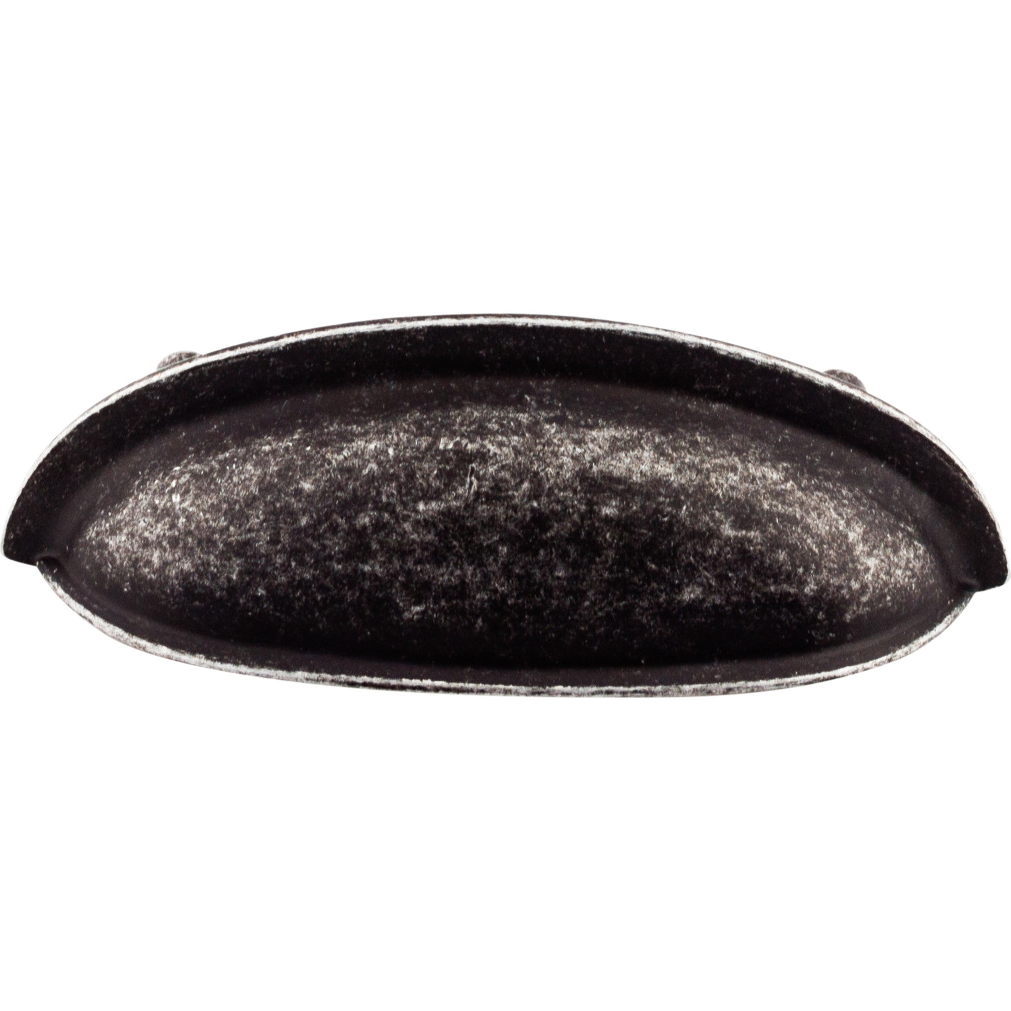 Worldwide Flooring Design Center Somerset Cup Pull 3 Inch (c-c) Black Iron Somerset Cup Pull 3 Inch (c-c) Black Iron Top Knobs Decorative Hardware