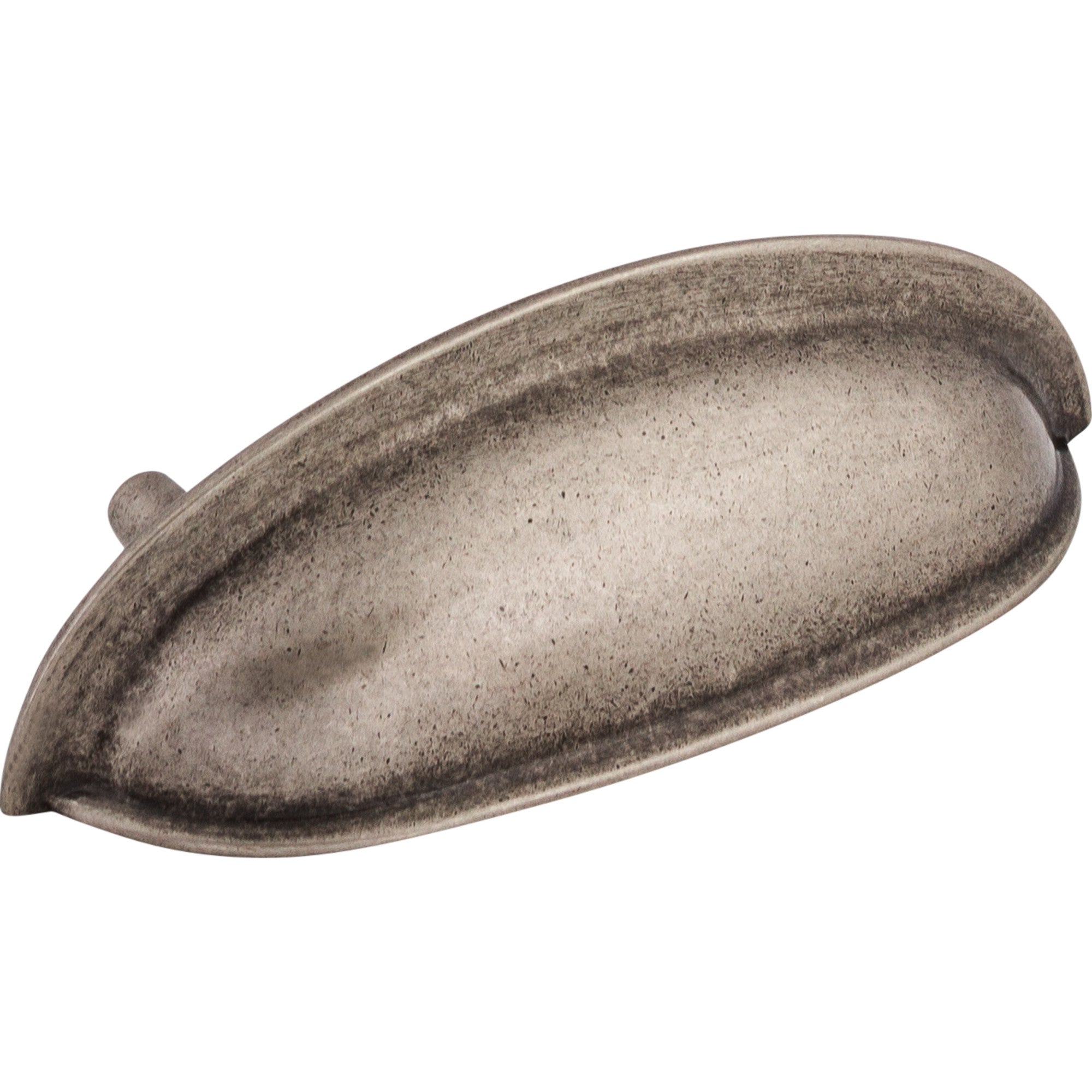 Worldwide Flooring Design Center Somerset Cup Pull 3 Inch (c-c) Pewter Antique Somerset Cup Pull 3 Inch (c-c) Pewter Antique Top Knobs Decorative Hardware
