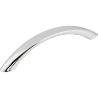 Worldwide Flooring Design Center Nouveau Bow Pull 3 3/4 Inch (c-c) Polished Chrome Nouveau Bow Pull 3 3/4 Inch (c-c) Polished Chrome Top Knobs Decorative Hardware