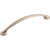 Worldwide Flooring Design Center Mandal Pull 5 1/16 Inch (c-c) Brushed Satin Nickel Mandal Pull 5 1/16 Inch (c-c) Brushed Satin Nickel Top Knobs Decorative Hardware