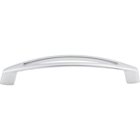 Worldwide Flooring Design Center Verona Pull 5 1/16 Inch (c-c) Polished Chrome Verona Pull 5 1/16 Inch (c-c) Polished Chrome Top Knobs Decorative Hardware