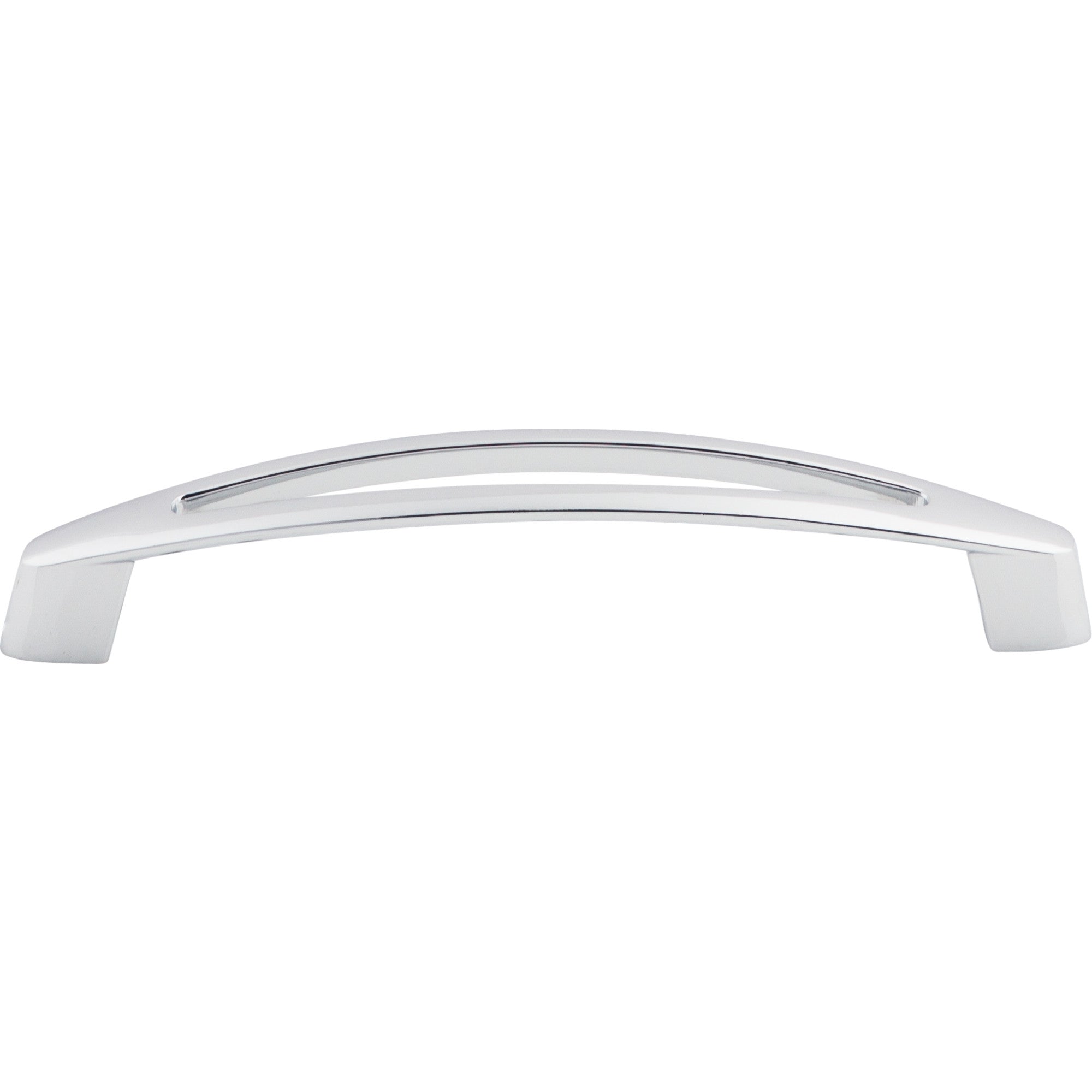 Worldwide Flooring Design Center Verona Pull 5 1/16 Inch (c-c) Polished Chrome Verona Pull 5 1/16 Inch (c-c) Polished Chrome Top Knobs Decorative Hardware