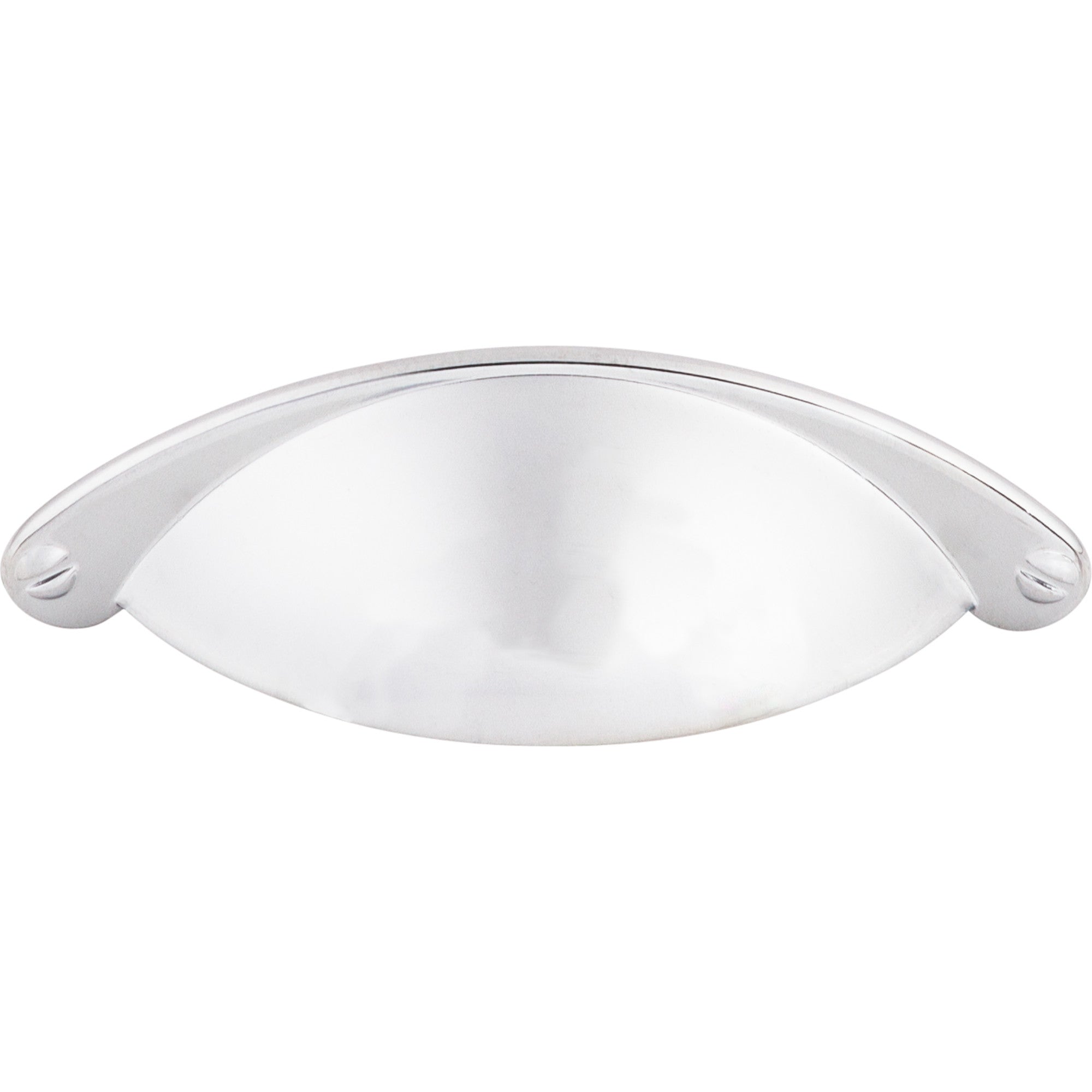 Worldwide Flooring Design Center Arendal Cup Pull 2 1/2 Inch (c-c) Polished Chrome Arendal Cup Pull 2 1/2 Inch (c-c) Polished Chrome Top Knobs Decorative Hardware