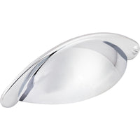 Worldwide Flooring Design Center Arendal Cup Pull 2 1/2 Inch (c-c) Polished Chrome Arendal Cup Pull 2 1/2 Inch (c-c) Polished Chrome Top Knobs Decorative Hardware