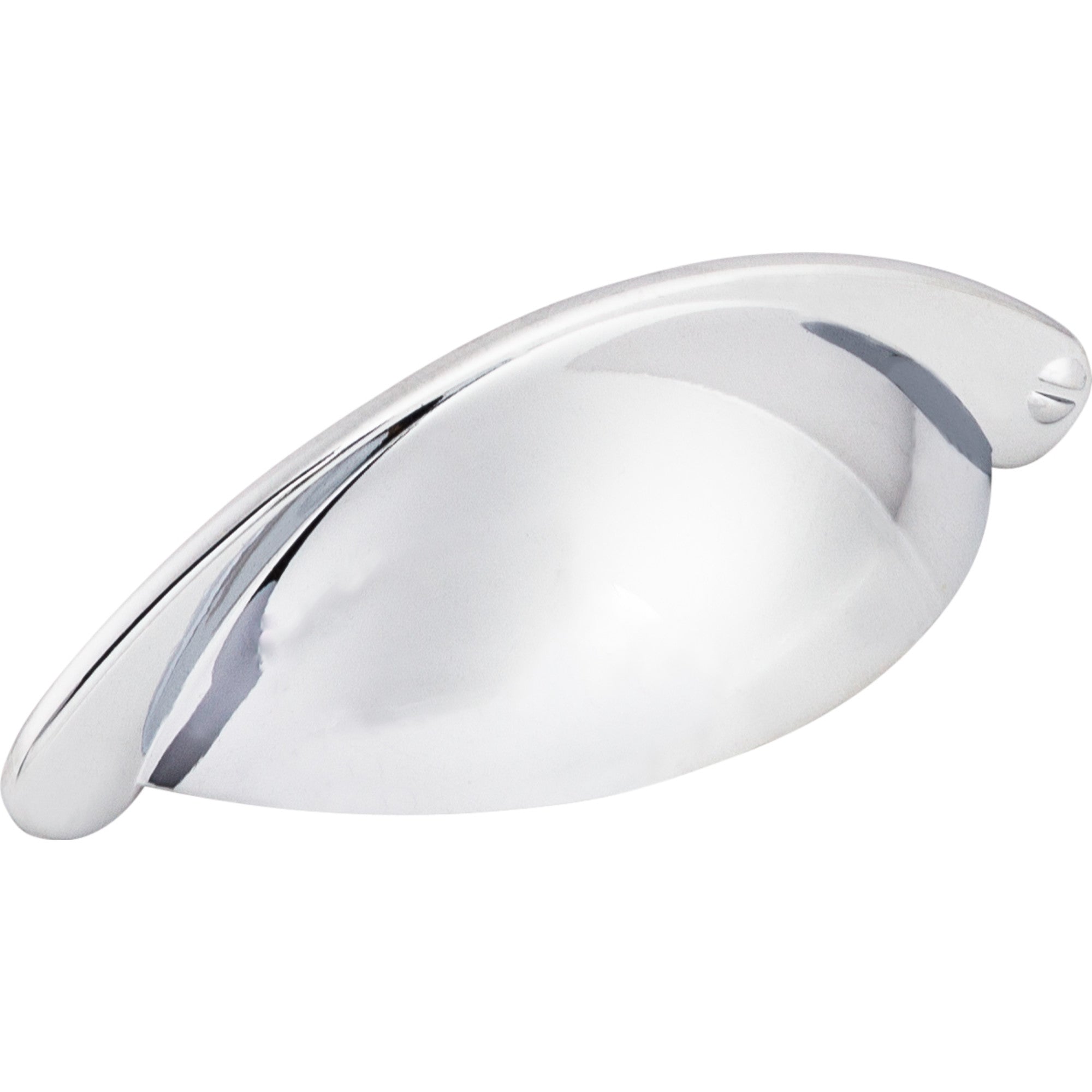 Worldwide Flooring Design Center Arendal Cup Pull 2 1/2 Inch (c-c) Polished Chrome Arendal Cup Pull 2 1/2 Inch (c-c) Polished Chrome Top Knobs Decorative Hardware