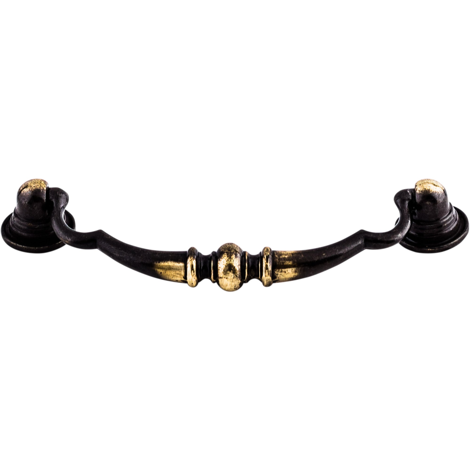 Worldwide Flooring Design Center Oxford Pull 3 3/4 Inch (c-c) Dark Antique Brass Oxford Pull 3 3/4 Inch (c-c) Dark Antique Brass Top Knobs Decorative Hardware