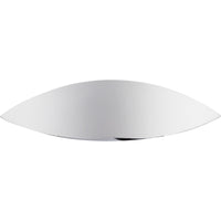 Worldwide Flooring Design Center Eyebrow Cup Pull 2 1/2 Inch (c-c) Polished Chrome Eyebrow Cup Pull 2 1/2 Inch (c-c) Polished Chrome Top Knobs Decorative Hardware
