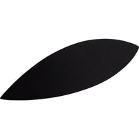 Worldwide Flooring Design Center Eyebrow Cup Pull 2 1/2 Inch (c-c) Flat Black Eyebrow Cup Pull 2 1/2 Inch (c-c) Flat Black Top Knobs Decorative Hardware