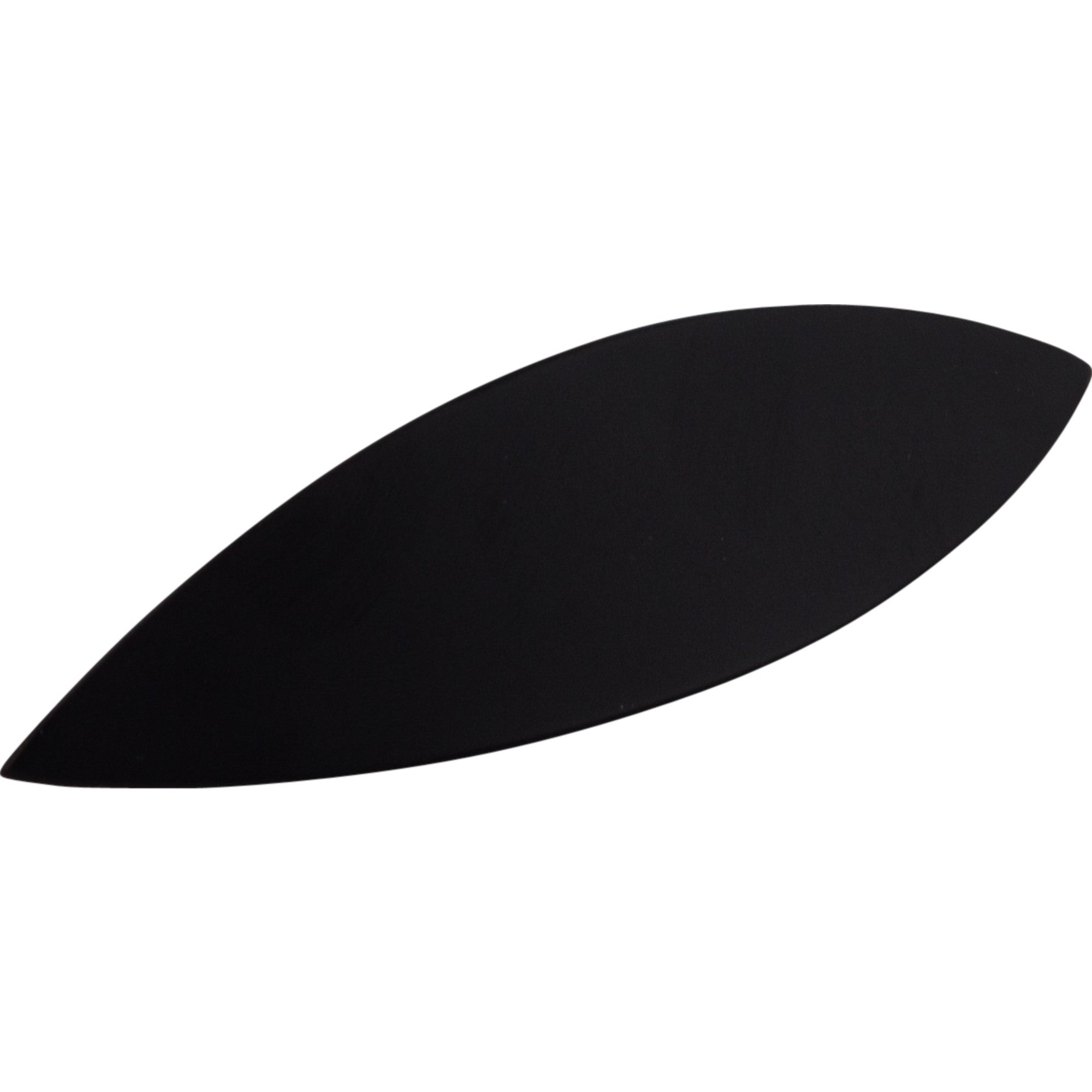Worldwide Flooring Design Center Eyebrow Cup Pull 2 1/2 Inch (c-c) Flat Black Eyebrow Cup Pull 2 1/2 Inch (c-c) Flat Black Top Knobs Decorative Hardware