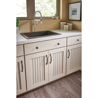 Worldwide Flooring Design Center Arendal Pull 3 3/4 Inch (c-c) Pewter Antique Arendal Pull 3 3/4 Inch (c-c) Pewter Antique Top Knobs Decorative Hardware