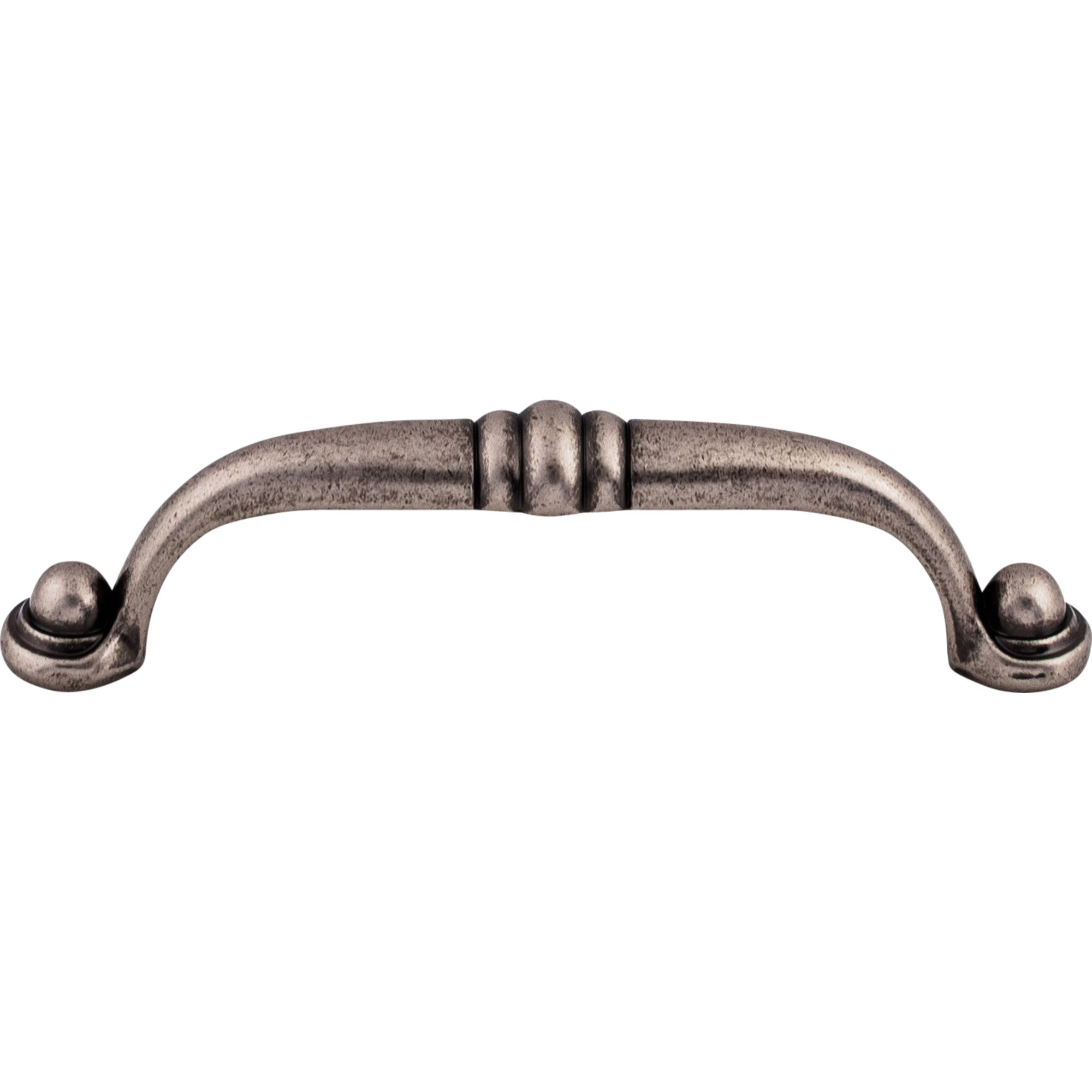 Worldwide Flooring Design Center Voss Pull 3 3/4 Inch (c-c) Pewter Antique Voss Pull 3 3/4 Inch (c-c) Pewter Antique Top Knobs Decorative Hardware