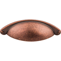 Worldwide Flooring Design Center Arendal Cup Pull 2 1/2 Inch (c-c) Antique Copper Arendal Cup Pull 2 1/2 Inch (c-c) Antique Copper Top Knobs Decorative Hardware