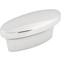 Worldwide Flooring Design Center Oval Pull 5/8 Inch (c-c) Polished Chrome Oval Pull 5/8 Inch (c-c) Polished Chrome Top Knobs Decorative Hardware