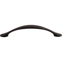 Worldwide Flooring Design Center Hartford Pull 3 3/4 Inch (c-c) Flat Black Hartford Pull 3 3/4 Inch (c-c) Flat Black Top Knobs Decorative Hardware