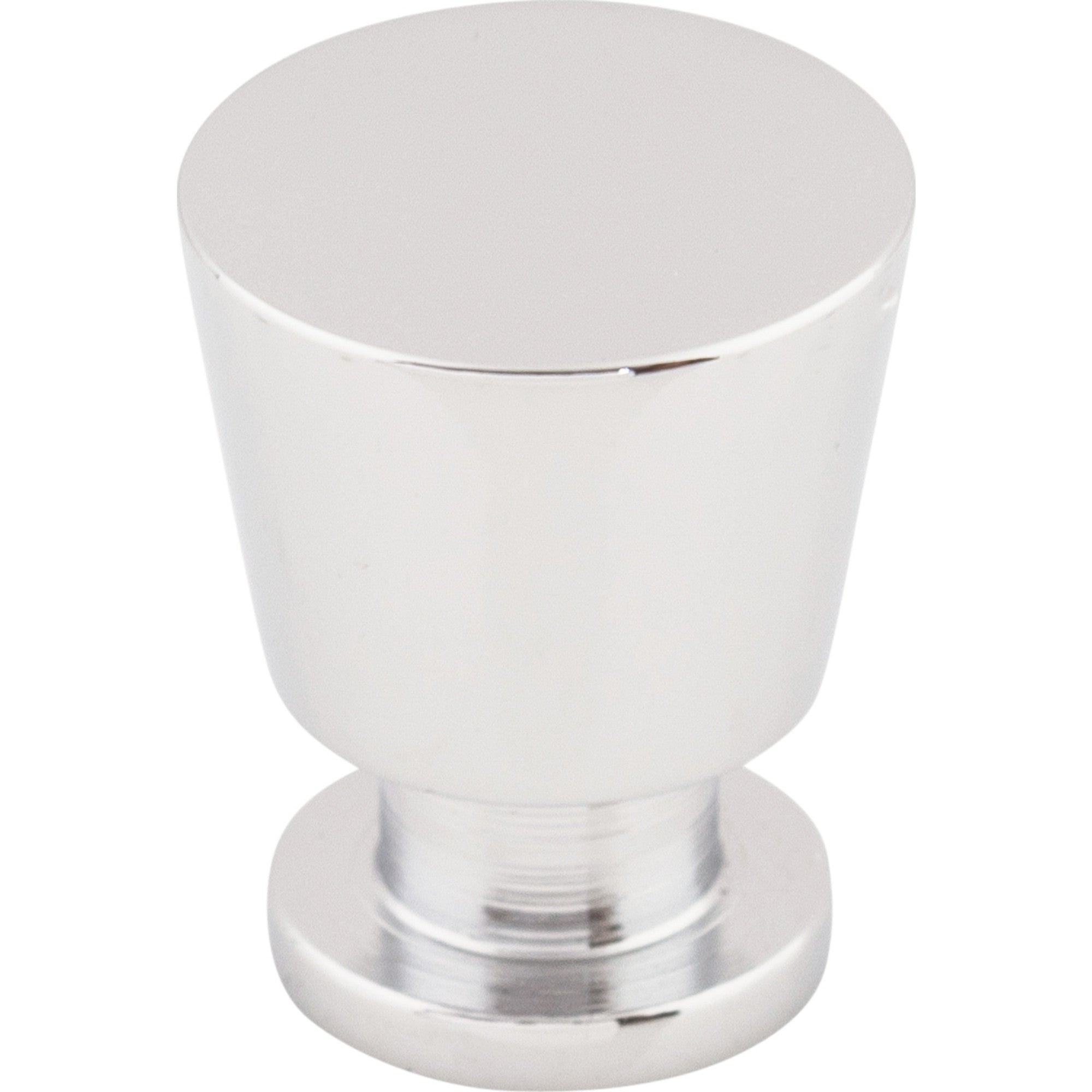 Worldwide Flooring Design Center Rocks Knob 7/8 Inch Polished Chrome Rocks Knob 7/8 Inch Polished Chrome Top Knobs Decorative Hardware