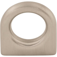 Worldwide Flooring Design Center Ring Pull 5/8 Inch (c-c) Brushed Satin Nickel Ring Pull 5/8 Inch (c-c) Brushed Satin Nickel Top Knobs Decorative Hardware