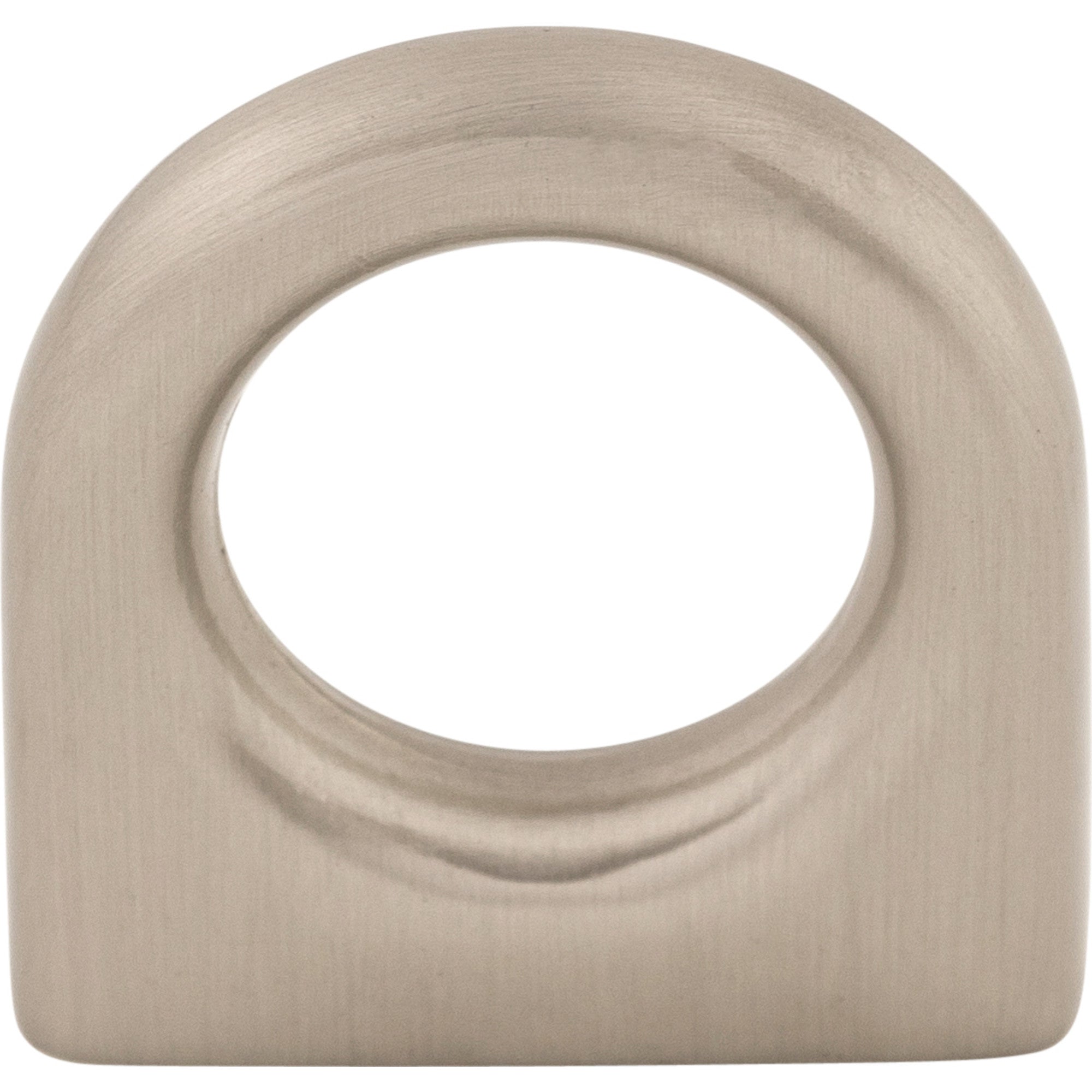 Worldwide Flooring Design Center Ring Pull 5/8 Inch (c-c) Brushed Satin Nickel Ring Pull 5/8 Inch (c-c) Brushed Satin Nickel Top Knobs Decorative Hardware