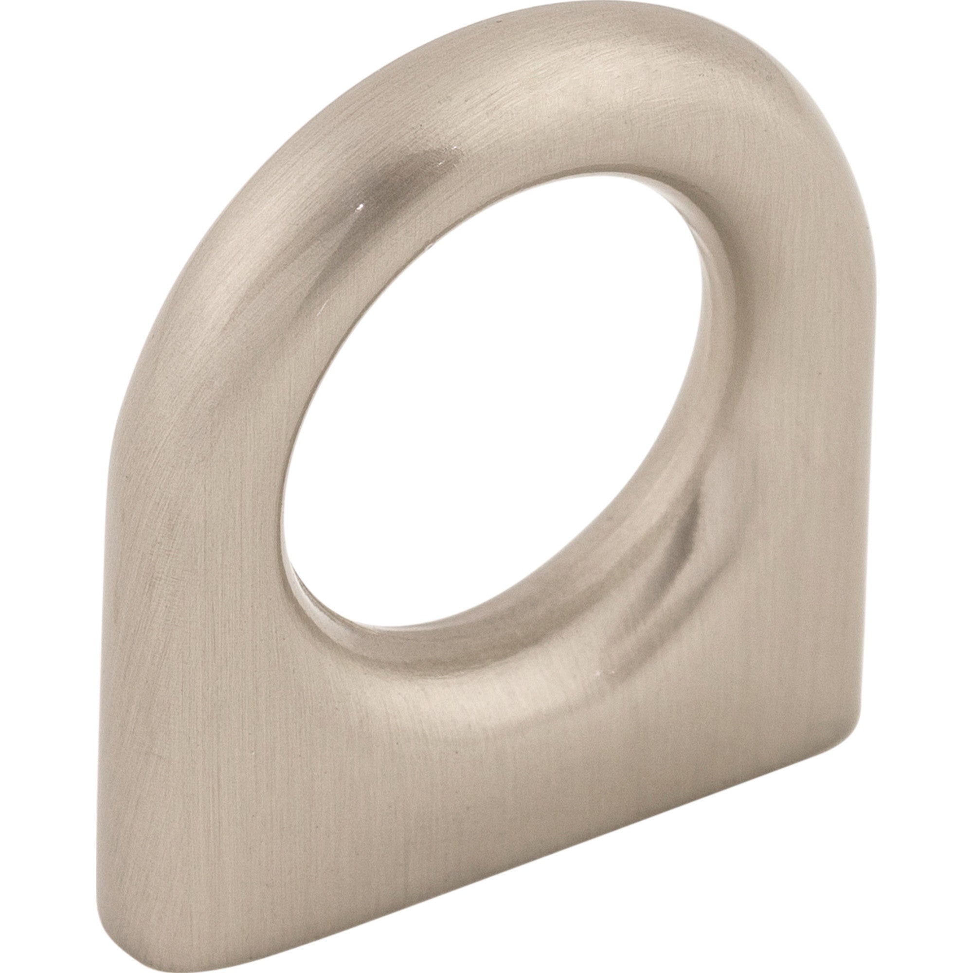 Worldwide Flooring Design Center Ring Pull 5/8 Inch (c-c) Brushed Satin Nickel Ring Pull 5/8 Inch (c-c) Brushed Satin Nickel Top Knobs Decorative Hardware