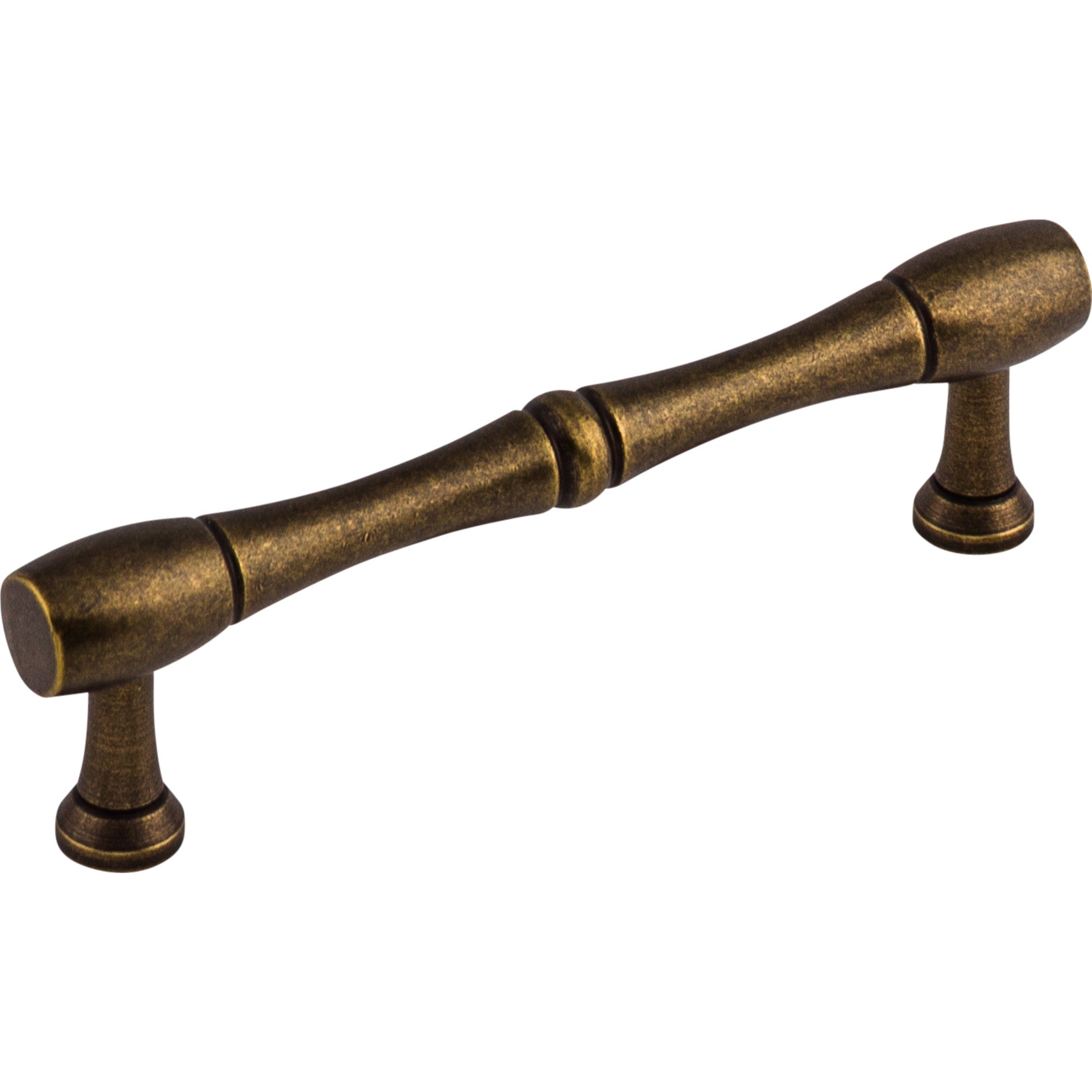Worldwide Flooring Design Center Nouveau Bamboo Pull 3 3/4 Inch (c-c) German Bronze Nouveau Bamboo Pull 3 3/4 Inch (c-c) German Bronze Top Knobs Decorative Hardware