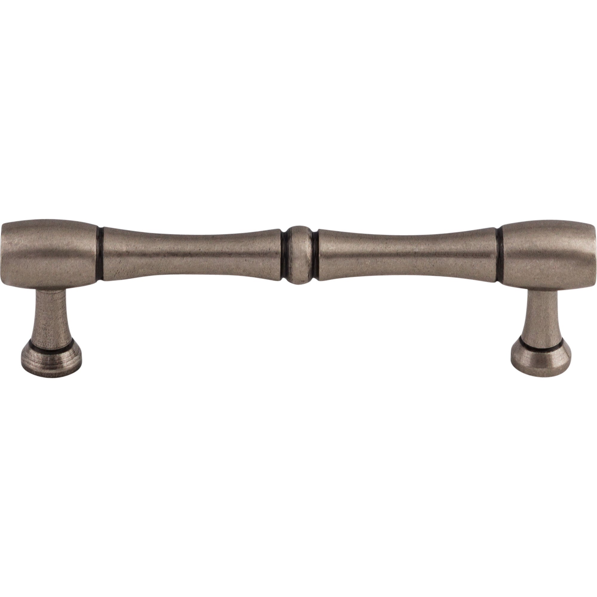 Worldwide Flooring Design Center Nouveau Bamboo Pull 3 3/4 Inch (c-c) Pewter Antique Nouveau Bamboo Pull 3 3/4 Inch (c-c) Pewter Antique Top Knobs Decorative Hardware