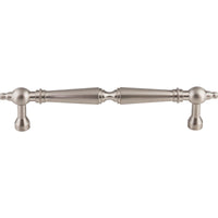 Worldwide Flooring Design Center Asbury Pull 7 Inch (c-c) Brushed Satin Nickel Asbury Pull 7 Inch (c-c) Brushed Satin Nickel Top Knobs Decorative Hardware