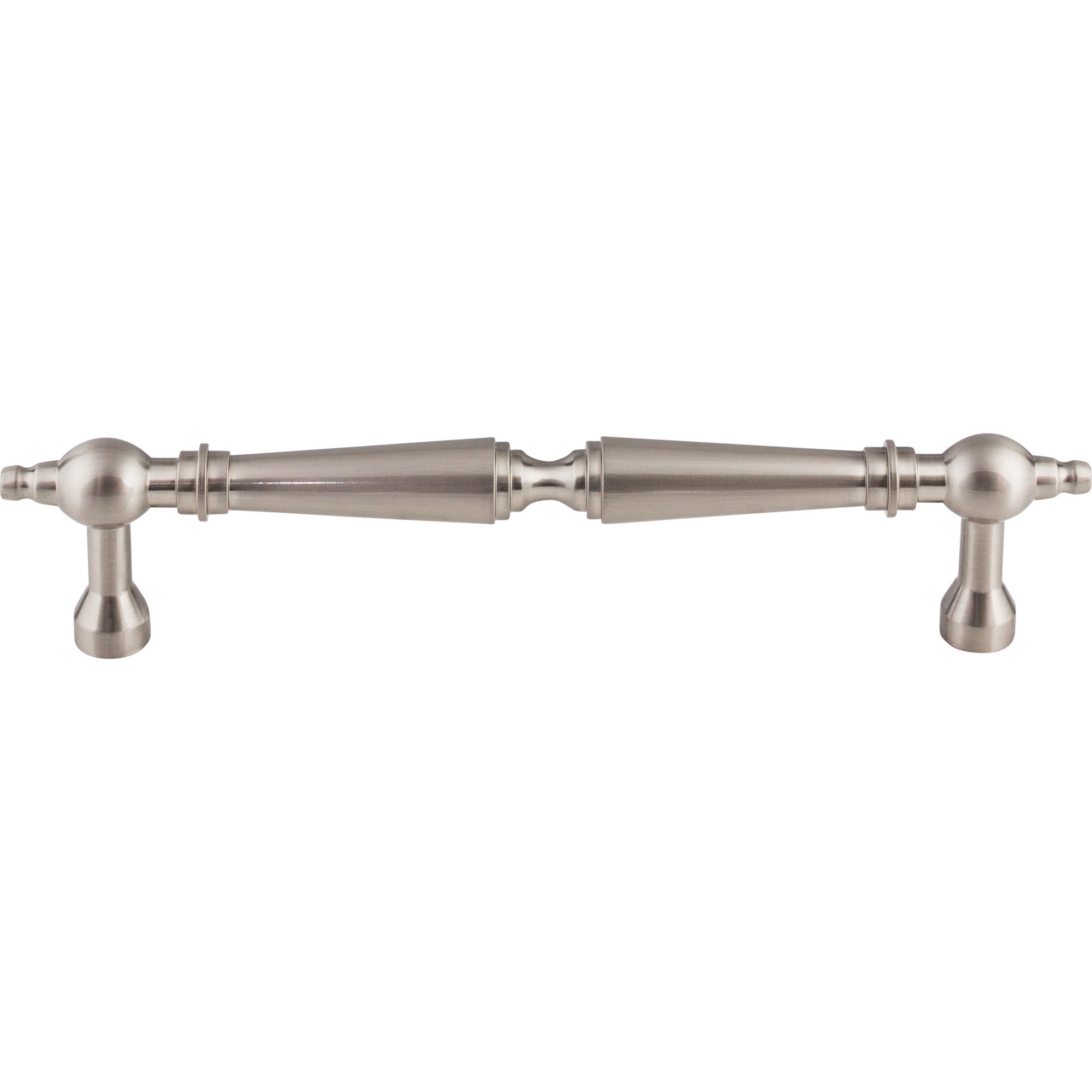 Worldwide Flooring Design Center Asbury Pull 7 Inch (c-c) Brushed Satin Nickel Asbury Pull 7 Inch (c-c) Brushed Satin Nickel Top Knobs Decorative Hardware