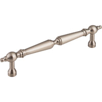 Worldwide Flooring Design Center Asbury Pull 7 Inch (c-c) Brushed Satin Nickel Asbury Pull 7 Inch (c-c) Brushed Satin Nickel Top Knobs Decorative Hardware