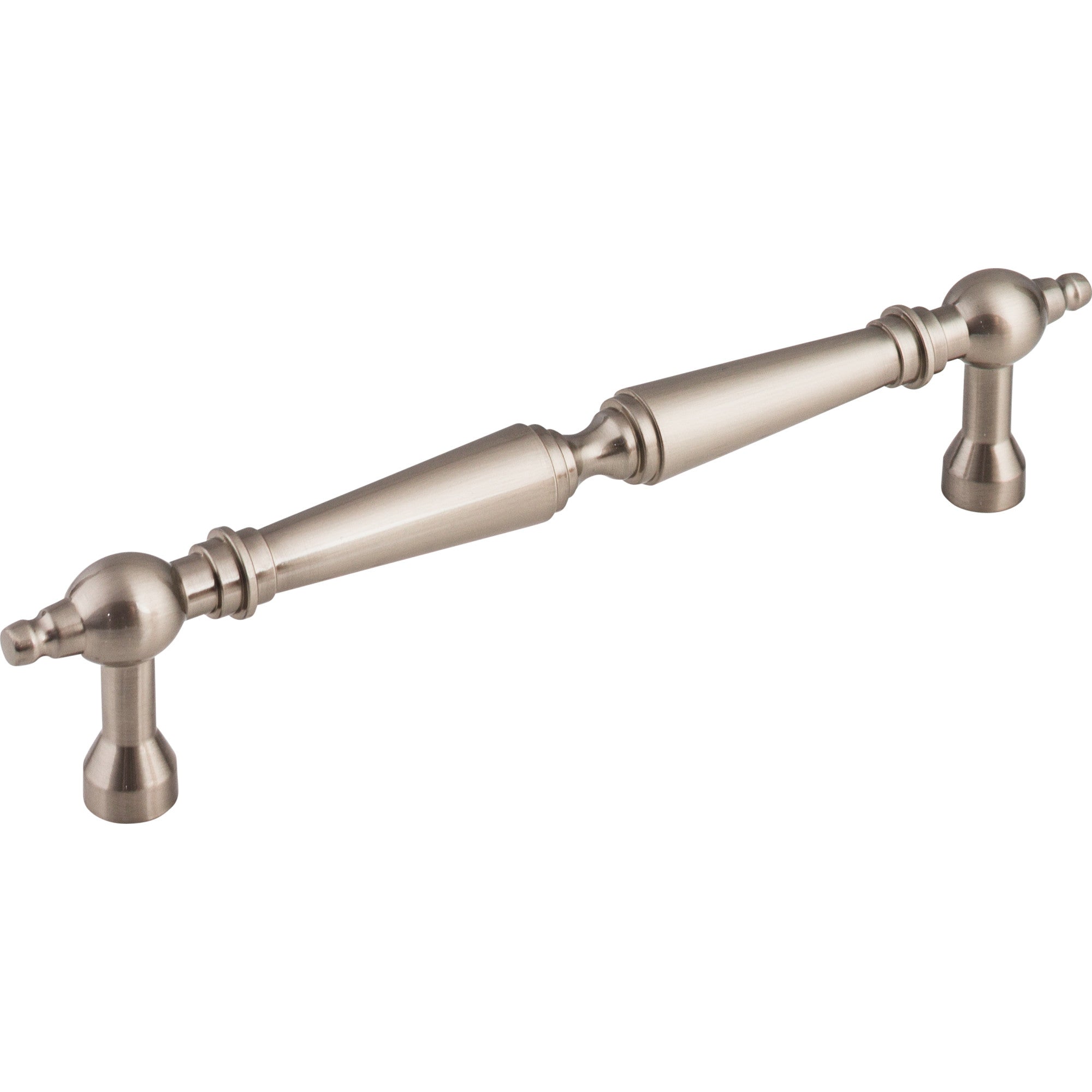 Worldwide Flooring Design Center Asbury Pull 7 Inch (c-c) Brushed Satin Nickel Asbury Pull 7 Inch (c-c) Brushed Satin Nickel Top Knobs Decorative Hardware