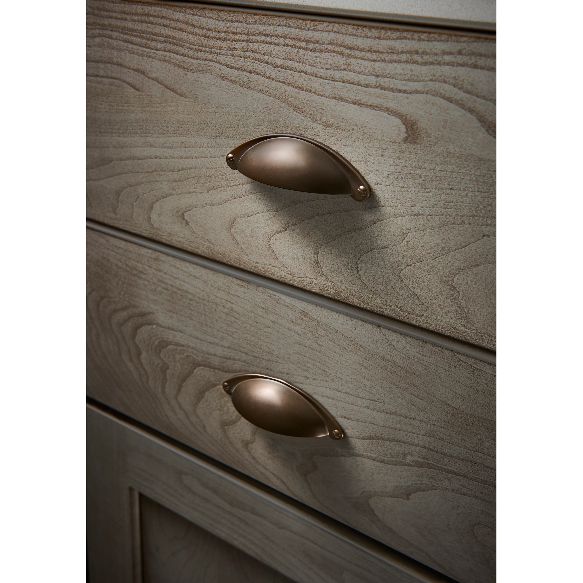 Worldwide Flooring Design Center Arendal Cup Pull 2 1/2 Inch (c-c) Oil Rubbed Bronze Arendal Cup Pull 2 1/2 Inch (c-c) Oil Rubbed Bronze Top Knobs Decorative Hardware