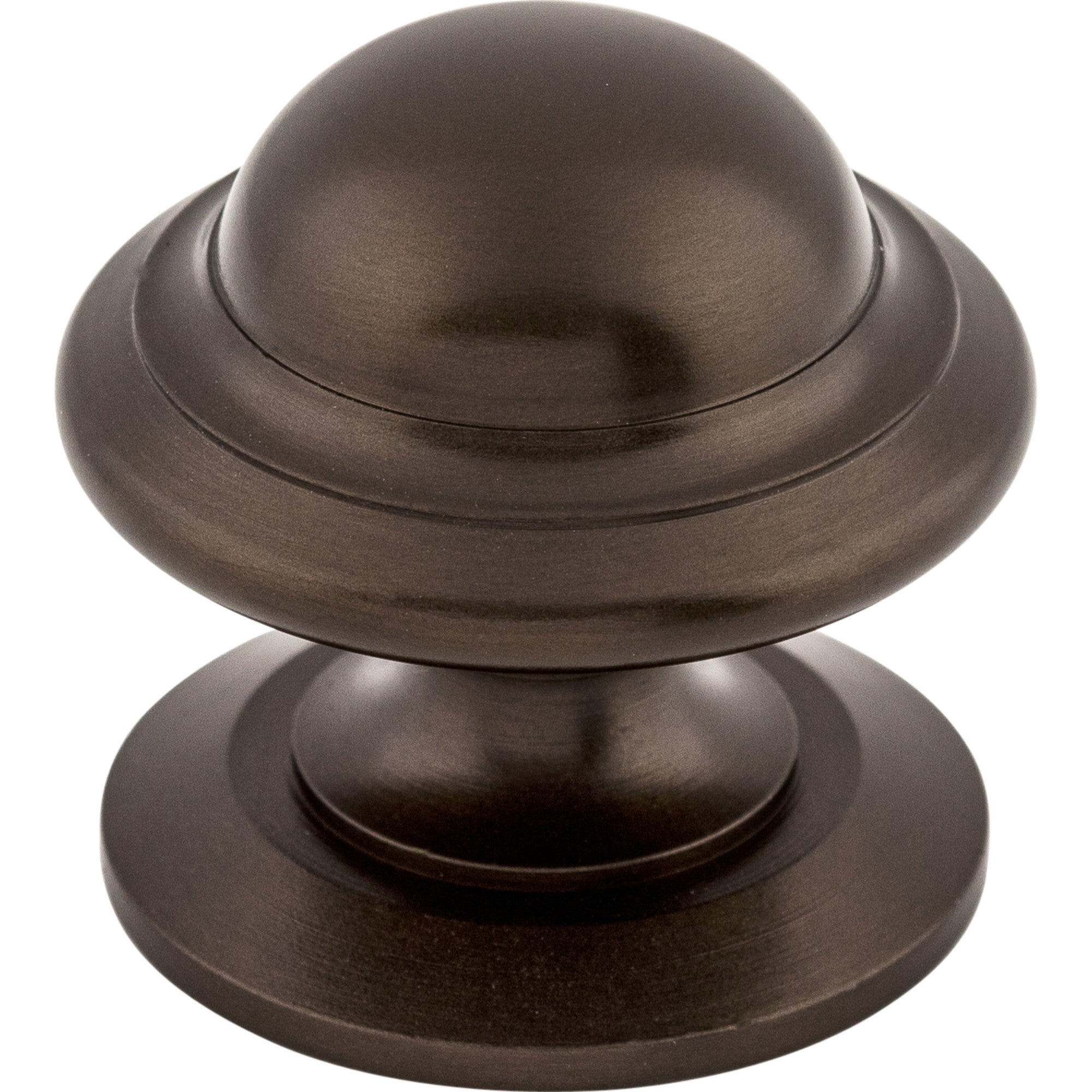Worldwide Flooring Design Center Empress Knob 1 3/8 Inch Oil Rubbed Bronze Empress Knob 1 3/8 Inch Oil Rubbed Bronze Top Knobs Decorative Hardware