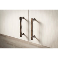 Worldwide Flooring Design Center Nouveau Bamboo D Pull 3 3/4 Inch (c-c) Oil Rubbed Bronze Nouveau Bamboo D Pull 3 3/4 Inch (c-c) Oil Rubbed Bronze Top Knobs Decorative Hardware