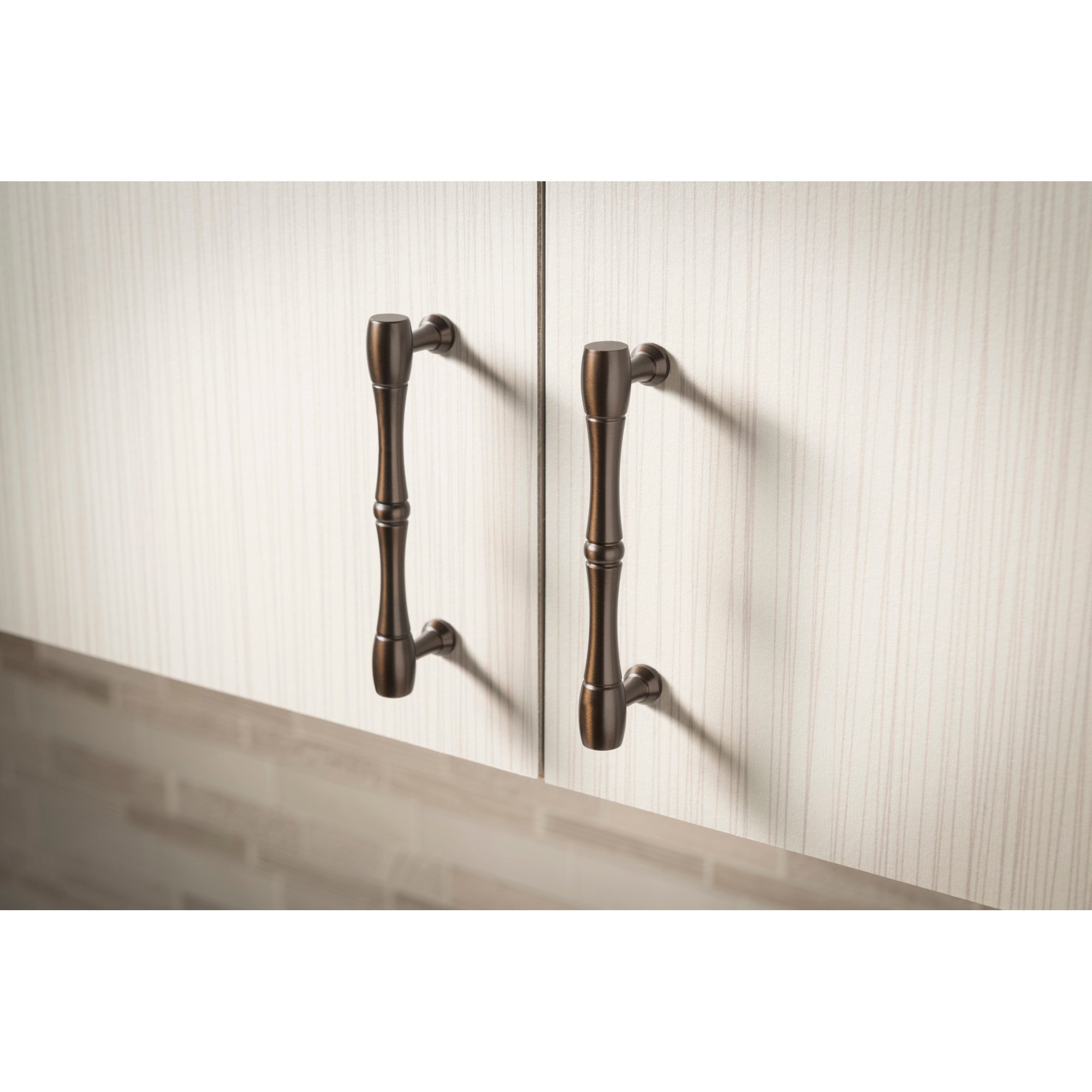 Worldwide Flooring Design Center Nouveau Bamboo D Pull 3 3/4 Inch (c-c) Oil Rubbed Bronze Nouveau Bamboo D Pull 3 3/4 Inch (c-c) Oil Rubbed Bronze Top Knobs Decorative Hardware