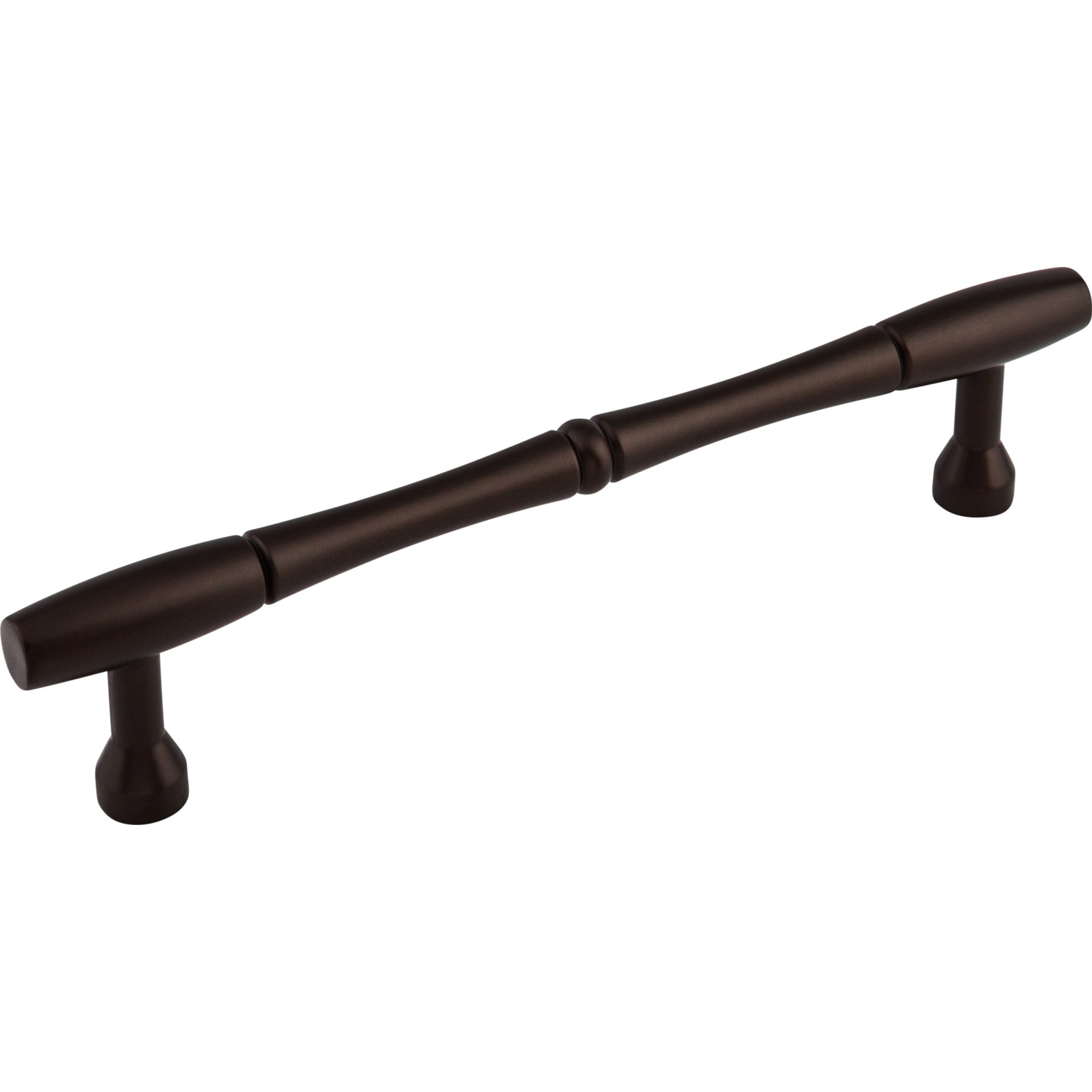 Worldwide Flooring Design Center Nouveau Bamboo Pull 7 Inch (c-c) Oil Rubbed Bronze Nouveau Bamboo Pull 7 Inch (c-c) Oil Rubbed Bronze Top Knobs Decorative Hardware