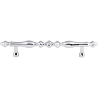 Worldwide Flooring Design Center Somerset Melon Pull 7 Inch (c-c) Polished Chrome Somerset Melon Pull 7 Inch (c-c) Polished Chrome Top Knobs Decorative Hardware