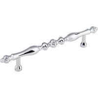 Worldwide Flooring Design Center Somerset Melon Pull 7 Inch (c-c) Polished Chrome Somerset Melon Pull 7 Inch (c-c) Polished Chrome Top Knobs Decorative Hardware