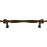 Worldwide Flooring Design Center Somerset Finial Pull 7 Inch (c-c) German Bronze Somerset Finial Pull 7 Inch (c-c) German Bronze Top Knobs Decorative Hardware