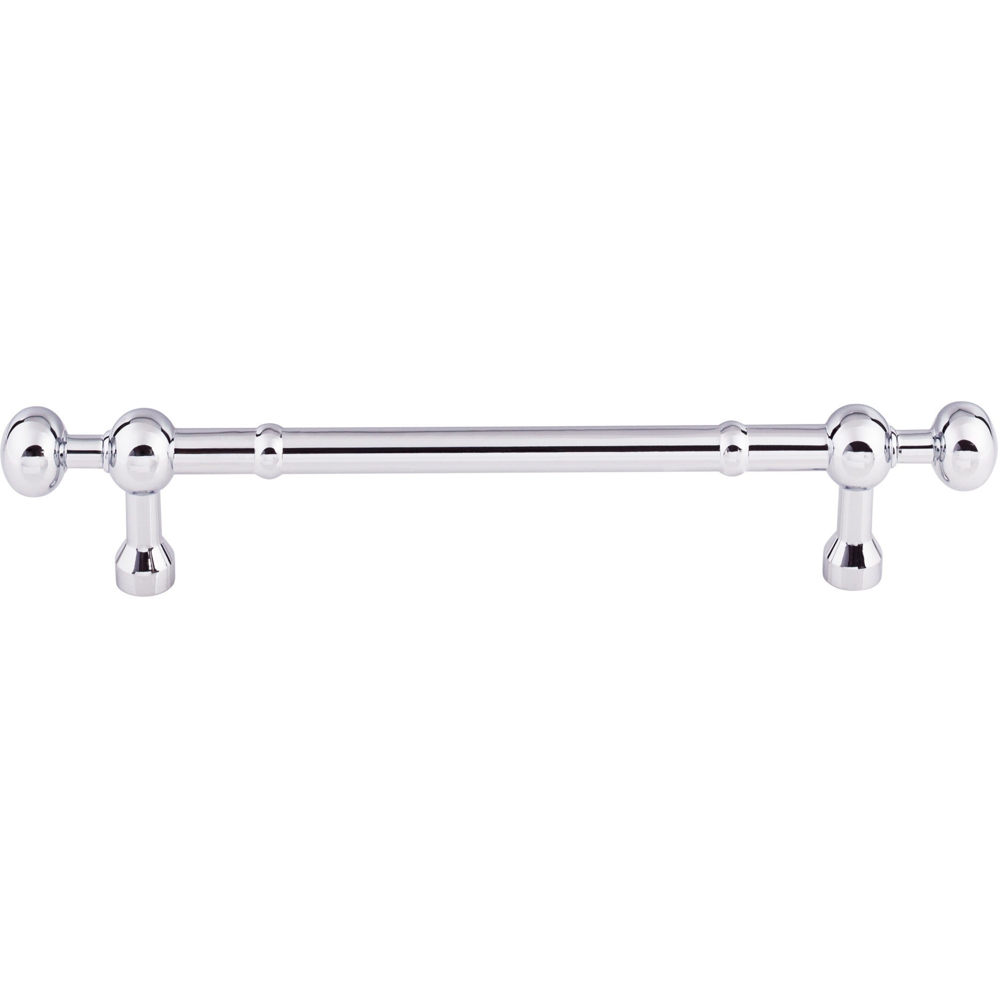 Worldwide Flooring Design Center Somerset Weston Pull 7 Inch (c-c) Polished Chrome Somerset Weston Pull 7 Inch (c-c) Polished Chrome Top Knobs Decorative Hardware