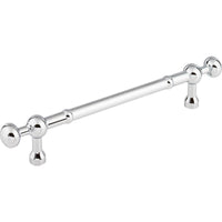 Worldwide Flooring Design Center Somerset Weston Pull 7 Inch (c-c) Polished Chrome Somerset Weston Pull 7 Inch (c-c) Polished Chrome Top Knobs Decorative Hardware