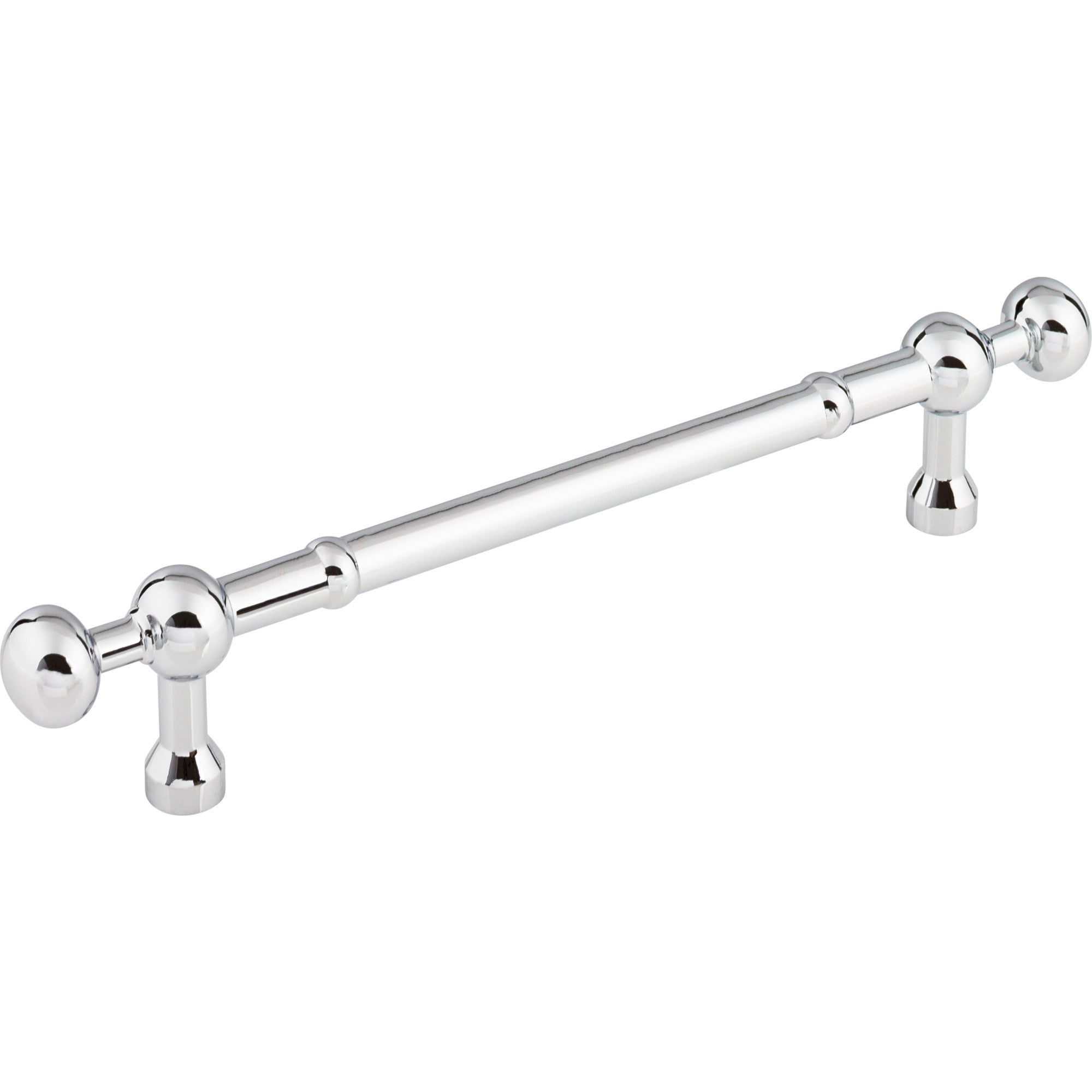 Worldwide Flooring Design Center Somerset Weston Pull 7 Inch (c-c) Polished Chrome Somerset Weston Pull 7 Inch (c-c) Polished Chrome Top Knobs Decorative Hardware