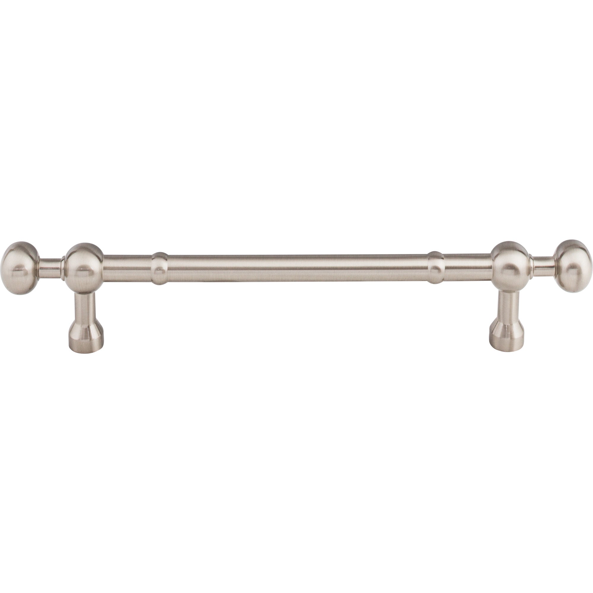 Worldwide Flooring Design Center Somerset Weston Pull 7 Inch (c-c) Brushed Satin Nickel Somerset Weston Pull 7 Inch (c-c) Brushed Satin Nickel Top Knobs Decorative Hardware