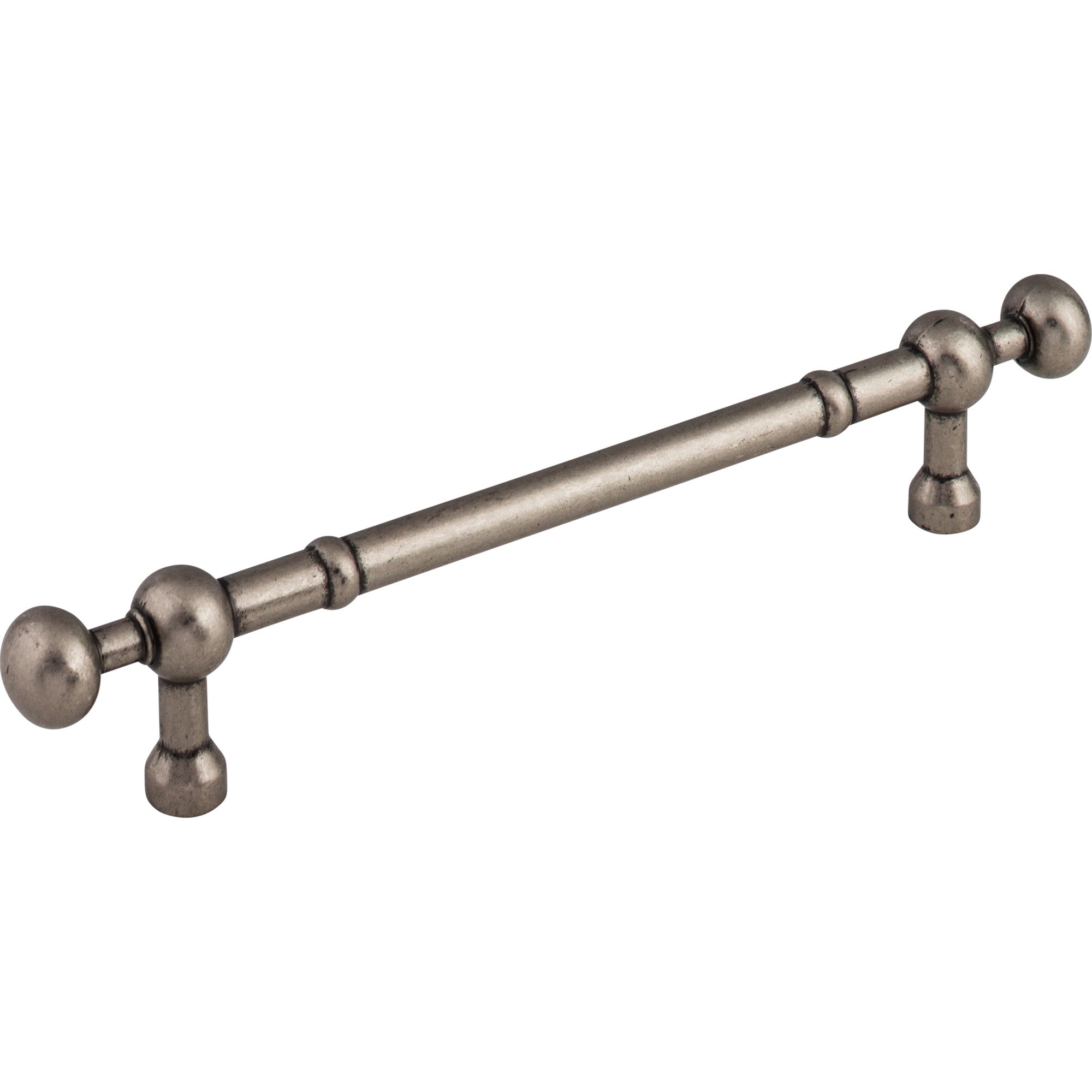 Worldwide Flooring Design Center Somerset Weston Pull 7 Inch (c-c) Pewter Antique Somerset Weston Pull 7 Inch (c-c) Pewter Antique Top Knobs Decorative Hardware