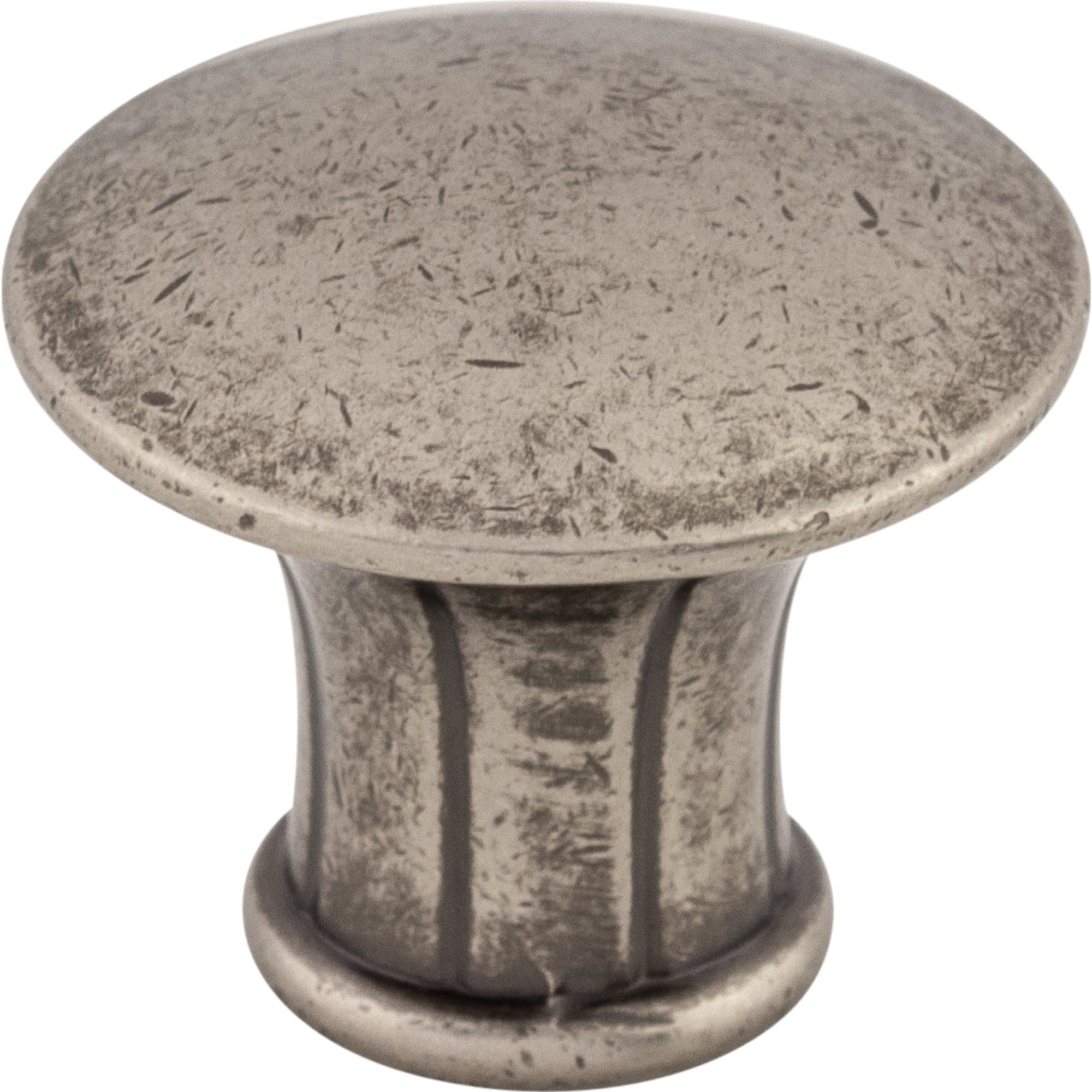 Worldwide Flooring Design Center Lund Knob 1 1/4 Inch Pewter Antique Lund Knob 1 1/4 Inch Pewter Antique Top Knobs Decorative Hardware
